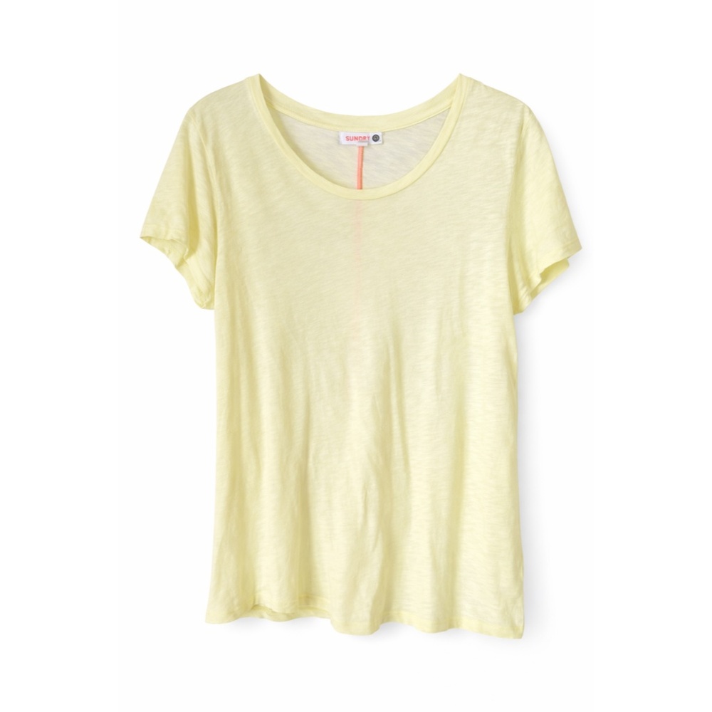 Sundry Yellow Tee